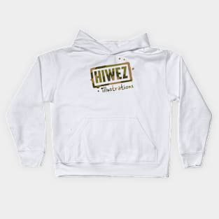 HIWEZ logo Norwegian woodland Kids Hoodie